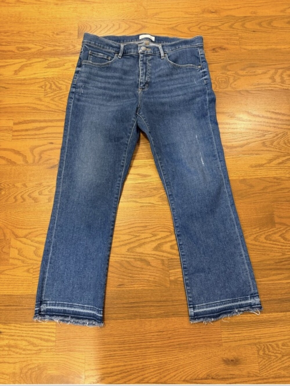 Loft Flare Crop Jeans 12/31